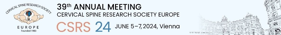 Cervical Spine Research Society 39th annual meeting